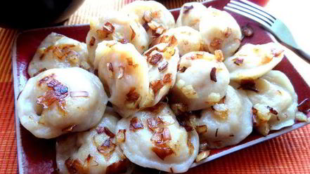 Рецепт постных вареников с картошкой