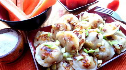 Рецепт постных вареников с картошкой