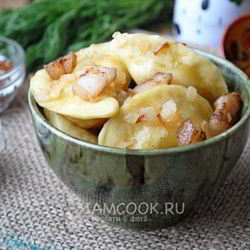 Рецепт Пышных украинских вареников на пару