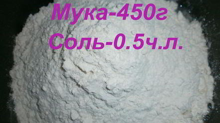 Рецепт теста для вареников