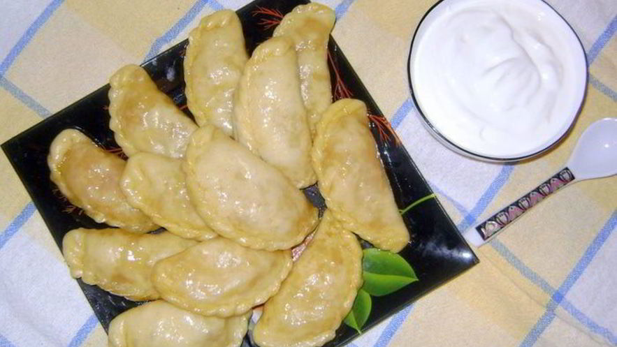 Рецепт вареников на кефире