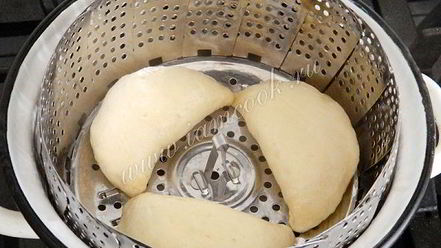 Рецепт вареников на пару с творогом