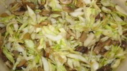 Рецепт вареников с капустой и грибами