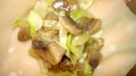 Рецепт вареников с капустой и грибами