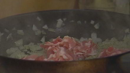 Рецепт вареников с картофелем, беконом и укропом