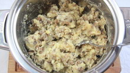 Рецепт вареников с картофелем и грибами