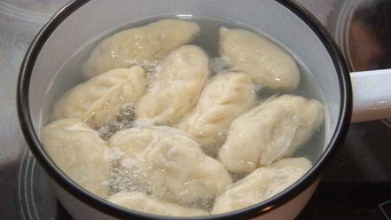 Рецепт вареников с картофелем и грибами