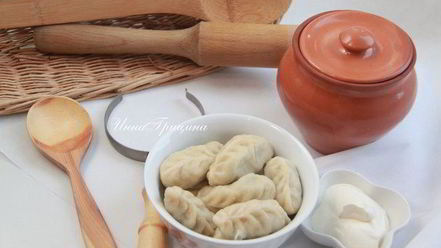 Рецепт вареников с картофелем и грибами