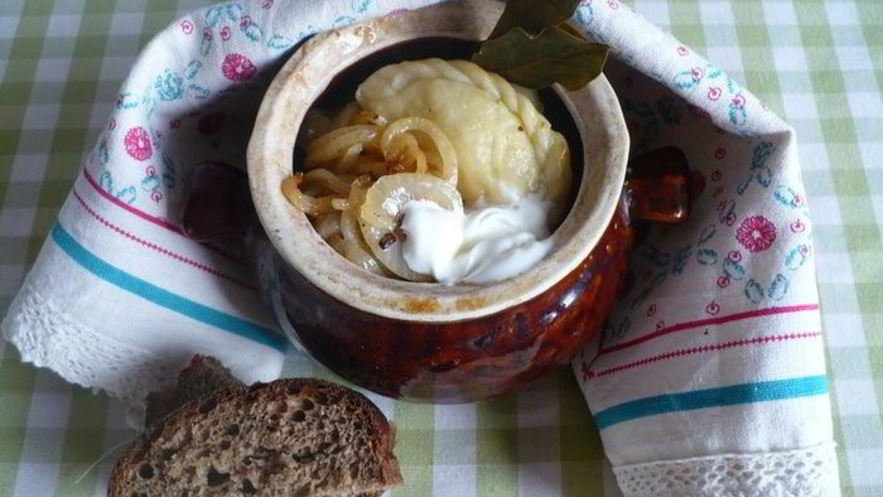 Рецепт вареников с картофелем и капустой