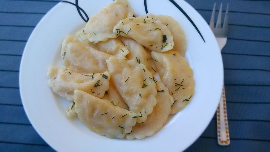 Рецепт вареников с картофелем