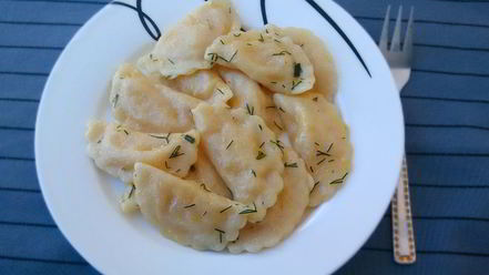 Рецепт вареников с картофелем