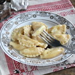 Рецепт Вареников с картошкой и творогом