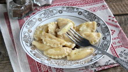 Рецепт вареников с картошкой и творогом