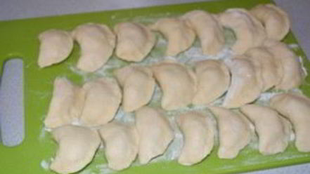 Рецепт вареников с курицей