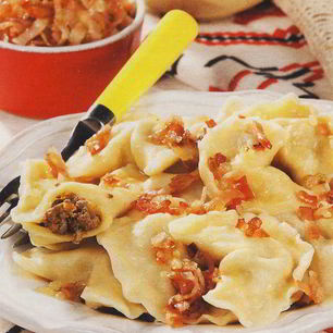 Рецепт Вареников с ливером