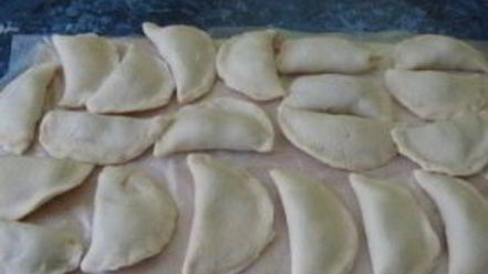 Рецепт вареников с малиной