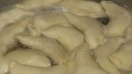 Рецепт вареников с малиной