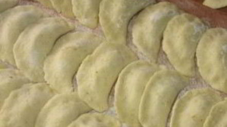 Рецепт вареников с печенью и картошкой