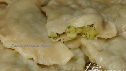 Рецепт вареников с сырым картофелем и сырно-картофельные