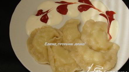 Рецепт вареников с сырым картофелем и сырно-картофельные