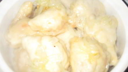 Рецепт вареников с тушеной капустой в томате