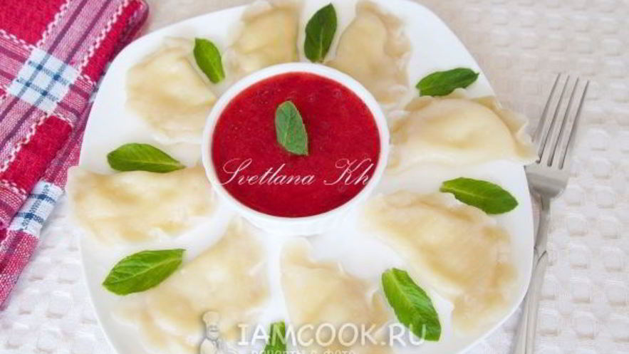 Рецепт вареников с творогом на кефире