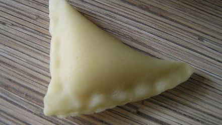 Рецепт вареников с творогом, запеченные в сливках