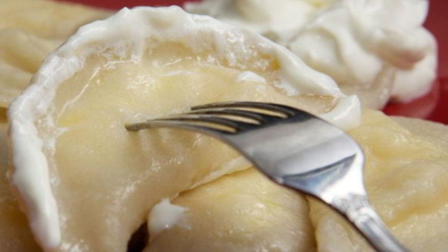 Рецепт вареников с творогом