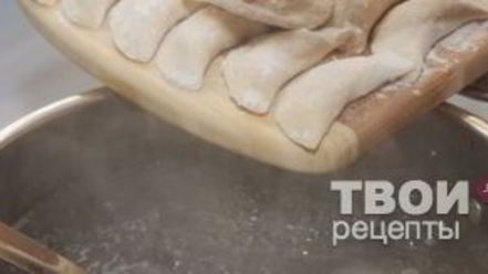 Рецепт вареников с творогом