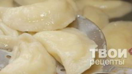 Рецепт вареников с творогом