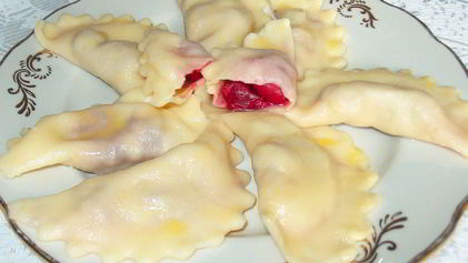 Рецепт Вареников с вишней