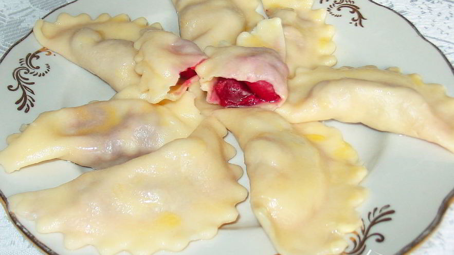 Рецепт вареников с вишней