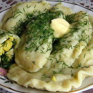 Рецепт Вареников с яйцом