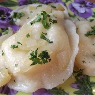 Рецепт Заварного теста для вареников с картошкой