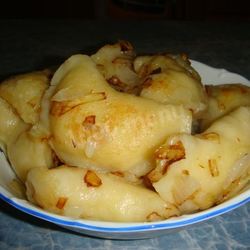 Рецепт Жареных вареников с картошкой