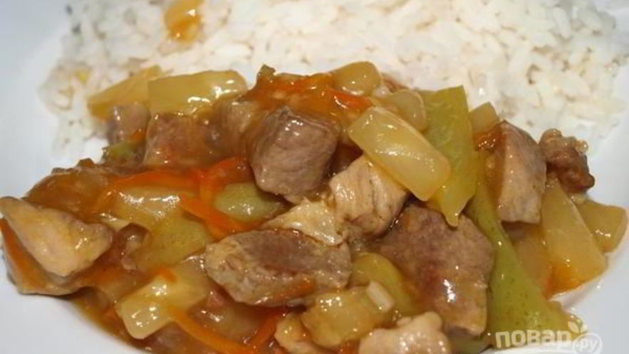 Рецепт гавайского жаркого из свинины