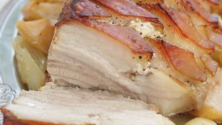 Рецепт хрустящего жаркого из свинины