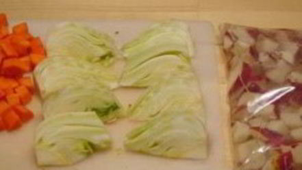 Рецепт куриного жаркого с овощами