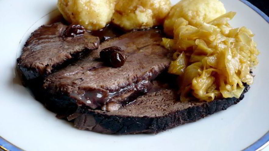 Рецепт квашеного жаркого с клецками и глазированной капустой мясо моей мечты