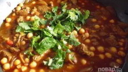 Рецепт персидского жаркого из ягненка