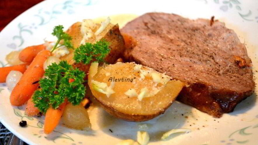 Рецепт свиного жаркого