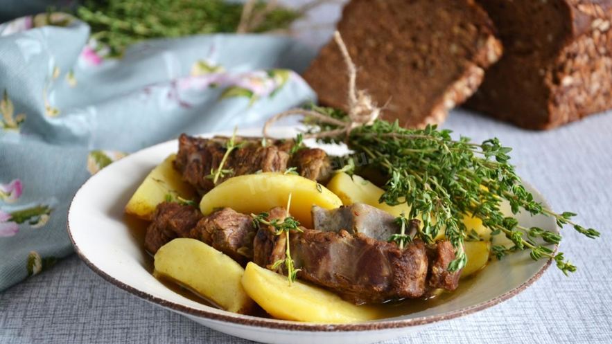 Рецепт жаркого из баранины