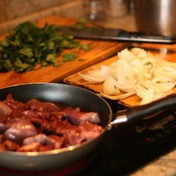 Рецепт Жаркого из бараньего сердца