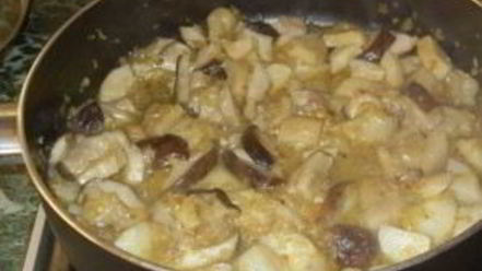 Рецепт жаркого из белых грибов