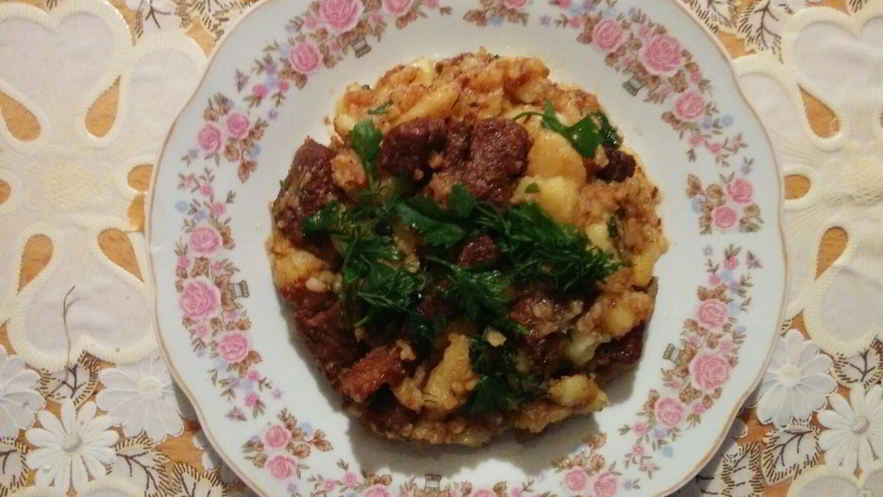 Рецепт жаркого из говядины по-домашнему