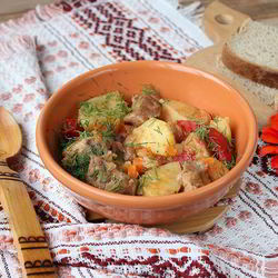 Рецепт Жаркого из говядины в мультиварке