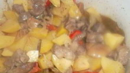 Рецепт жаркого из грибов с картошкой