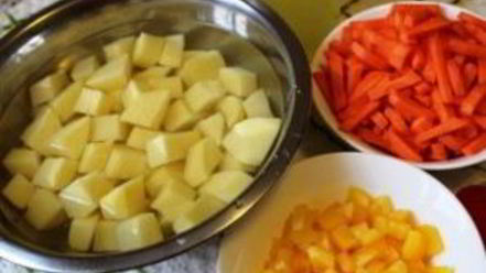 Рецепт жаркого из индейки с картофелем