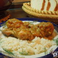 Рецепт Жаркого из курицы по-еврейски