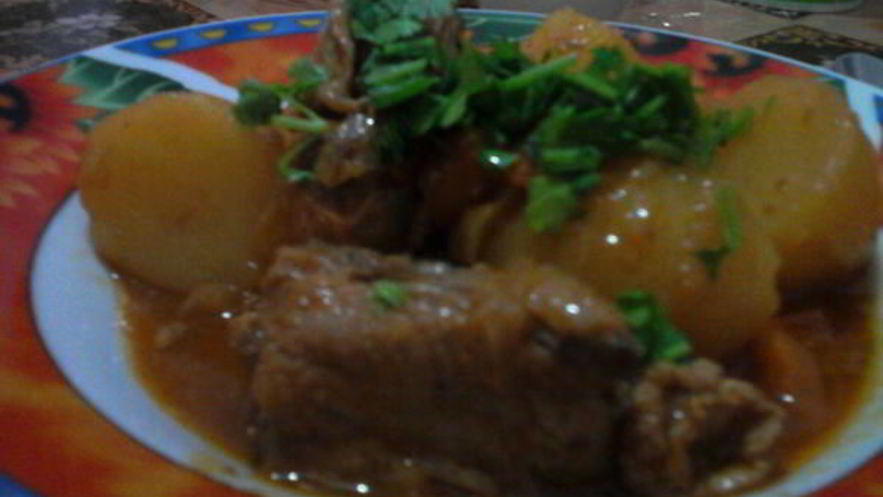 Рецепт жаркого из курицы